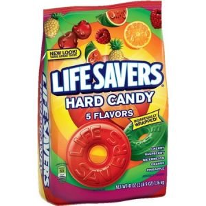 Wholesale Candy/Chocolate & Gums: Discounts on Life Savers 5 Flavors Hard Candy Bag - 2 lb. 9oz. MRS22732