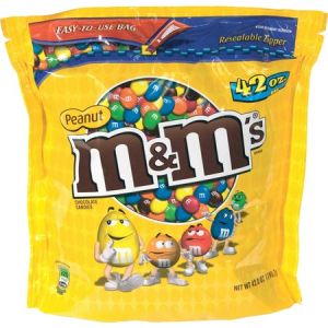Wholesale Candy/Chocolate & Gums: Discounts on M&M s Peanut Chocolate Candies MRSSN32437