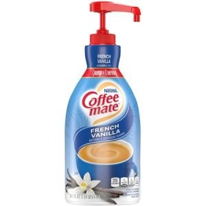 Wholesale Nestle Coffee-mate Creamers: Discounts on Nestl Coffee-mate Coffee Creamer French Vanilla - 1.5L liquid pump bottle NES31803