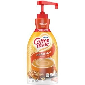 Wholesale Nestle Coffee-mate Creamers: Discounts on Nestl Coffee-mate Coffee Creamer Hazelnut - 1.5L liquid pump bottle NES31831