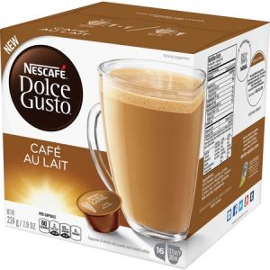 Nescafe Dolce Gusto Cafe Au Lait Coffee Capsules Capsule