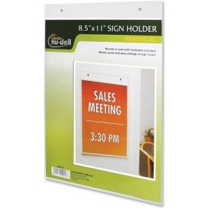 Nu-Dell Acrylic Sign Holders