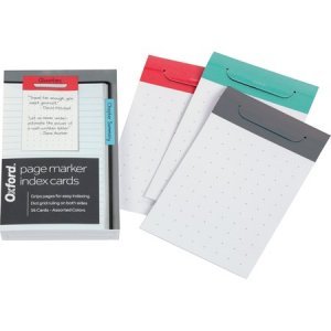 Oxford Page Marker Index Cards