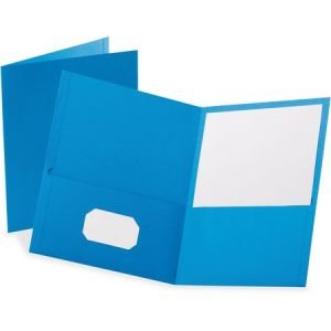 Wholesale Two Pocket Folders (paper stock): Discounts on Esselte Twin Pocket Portfolios OXF57571