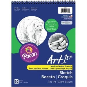Art1st Medium Weight Acid Free Sketch Books