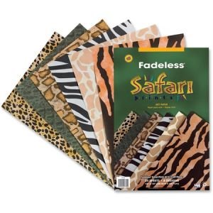 Fadeless Safari Prints Paper