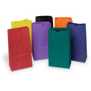 Rainbow Kraft Bag