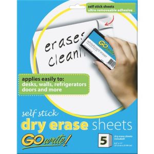GoWrite! Dry Erase Sheet