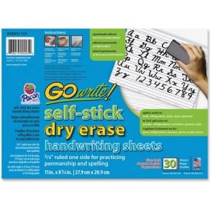 GoWrite! Dry Erase Handwriting Sheets