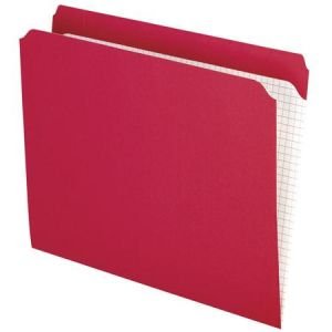 Wholesale Color File Folders: Discounts on Esselte Pendaflex File Folder PFXR152RED