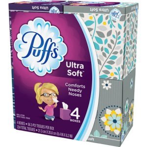 Puffs Ultra Soft Tissue 4-Pack