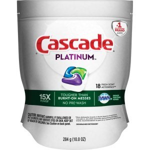 Cascade Platinum Dishwasher Packs