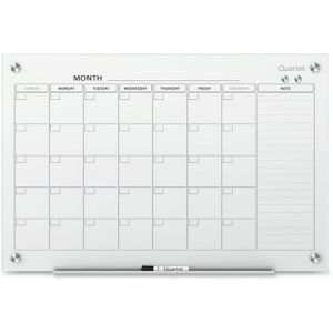 Quartet Infinity Glass Magnetic Calendar Board