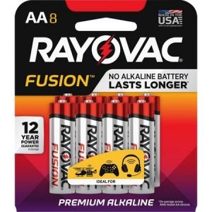 Rayovac Fusion Advanced Alkaline AA Batteries
