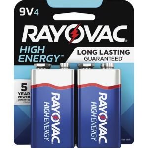 Rayovac Alkaline 9 Volt Battery