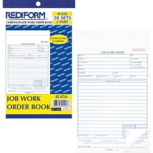 Job Work Order Books