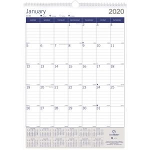 Wholesale Monthly Calendars: Discounts on Blueline DuraGlobe Wall Calendar REDC171203