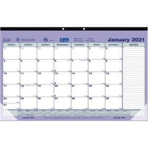 Wholesale Monthly Calendars: Discounts on Brownline Monthly Compact Desk Pad/Wall Calendar REDC181700