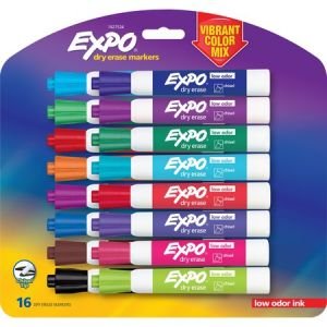 Wholesale Dry Erase Markers: Discounts on Expo Low-Odor Dry Erase Chisel Tip Markers SAN1927526