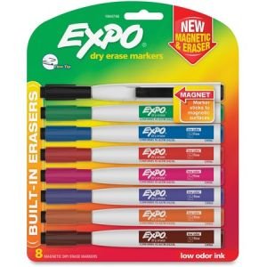 Wholesale Dry Erase Markers: Discounts on Expo Eraser Cap Fine Magnetic Dry Erase Markers SAN1944748