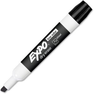 Wholesale Dry Erase Markers: Discounts on Expo Low-Odor Dry Erase Chisel Tip Markers SAN80001