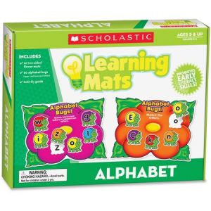 Scholastic Res. Grade K-2 Alphabet Learning Mats Kit