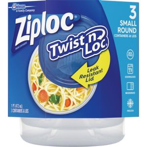 Ziploc Brand Twist  n Loc Small Containers