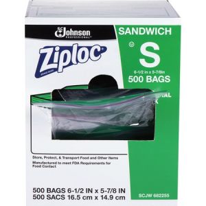 Wholesale Ziploc Bags: Discounts on Ziploc Brand Seal Top Sandwich Bags SJN682255