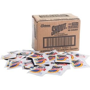 Shout Stain Treater Individual Wipes