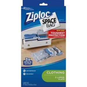 Ziploc Brand Clothing Space Bag