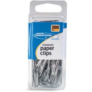 Wholesale Paper Clips & Fasteners: Discounts on ACCO Paper Clips, Standard Size, 200/Pack SWI71744