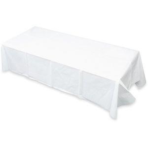 Wholesale Tatco Table Covers: Discounts on Tatco White Paper Rectangular Tablecovers TCO31108