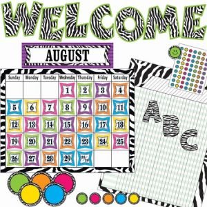 Teacher Created Resources Print Accents Board Set