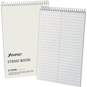 Wholesale Steno Notebooks: Discounts on Ampad Kraft Cover Gregg Ruled Steno Book TOP25472