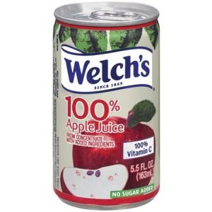 Welch s 100% Apple Juice Cans